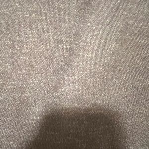 Heather gray hooded short sleeve shirt